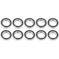 Los mejores  - 10 piezas de rodamientos 6801-2RS de goma sellada de bolas de ranura profunda 12 mm x 21 mm x 5 mm